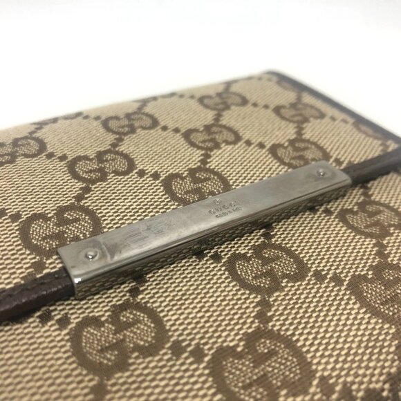 GUCCI 112664 GG logo Folding Wallet Wallet Folded wallet - Picture 8 of 11